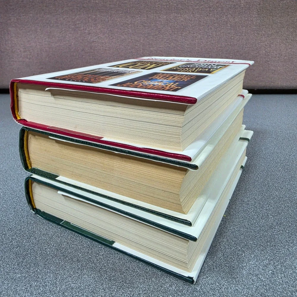 Reader's Digest Condensed Books‎ Set 3 Vol 1995 1997 Grisham Follett Good Multi